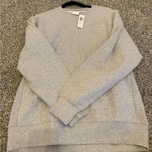 Aritzia softfleece boyfriend Crewneck